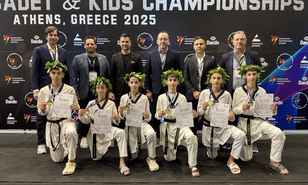 Ταεκβοντό: Εξι μετάλλια η Ελλάδα στο Ευρωπαϊκό πρωτάθλημα της Αθήνας