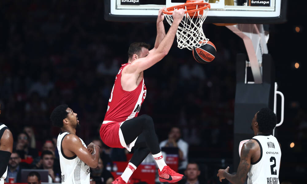 Ολυμπιακός - Παρτιζάν 80-71: «Καθάρισε» με ανατροπή στο τέλος και 31-5 βολές