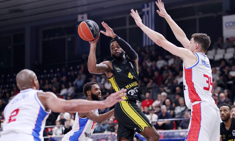 Greek Basketball League: Σπουδαίο «διπλό» το Μαρούσι, νίκη «ανάσα» ο Άρης 