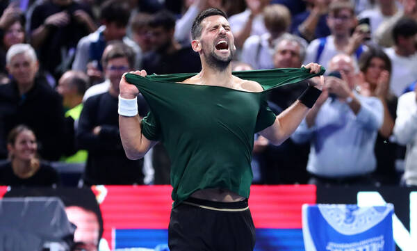 Hellenic Championship ATP250: Έσκισε τη μπλούζα, πανηγύρισε έξαλλα και πήρε το τρόπαιο!