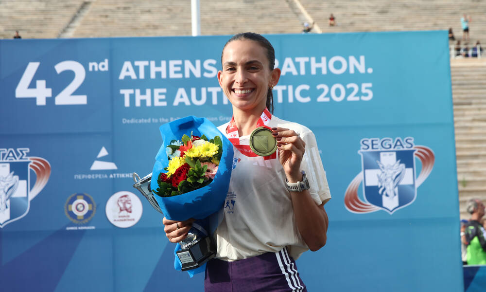 42ος Αυθεντικός Μαραθώνιος Αθήνας: Πανελλήνιο ρεκόρ από Μαρινάκου στα 10χλμ.