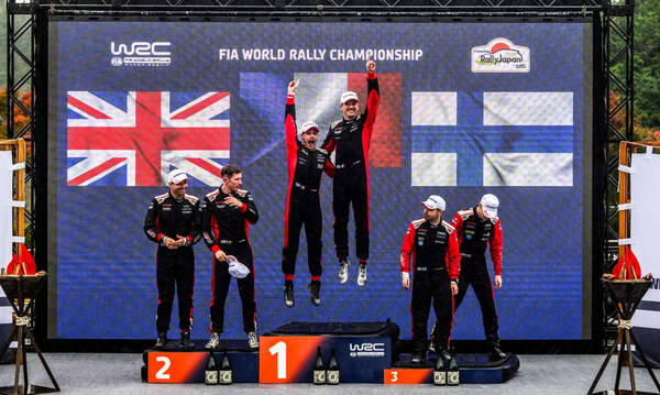 WRC: Ο Οζιέ νικητής στο Ράλι Ιαπωνίας 