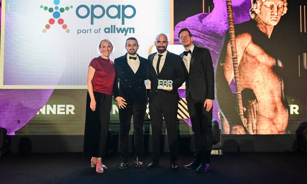 Παγκόσμια διάκριση για ΟΠΑΠ και τις πολιτικές του για το Υπεύθυνο Παιχνίδι του στα EGR Awards 2025