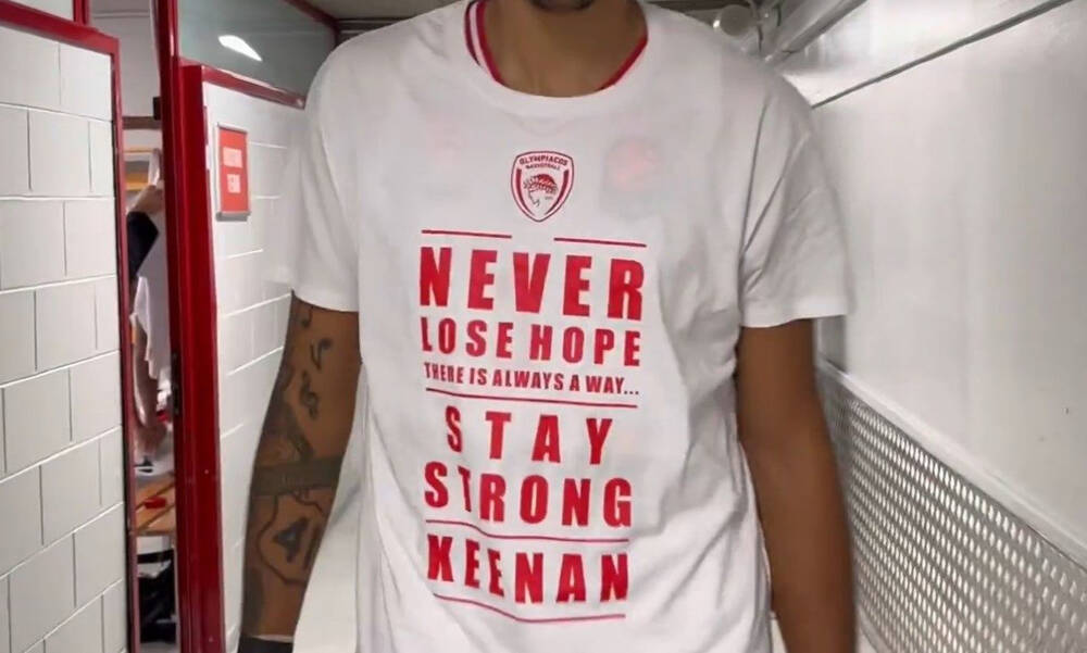 Το συγκινητικό μήνυμα των παικτών του Ολυμπιακού στον Κίναν Έβανς