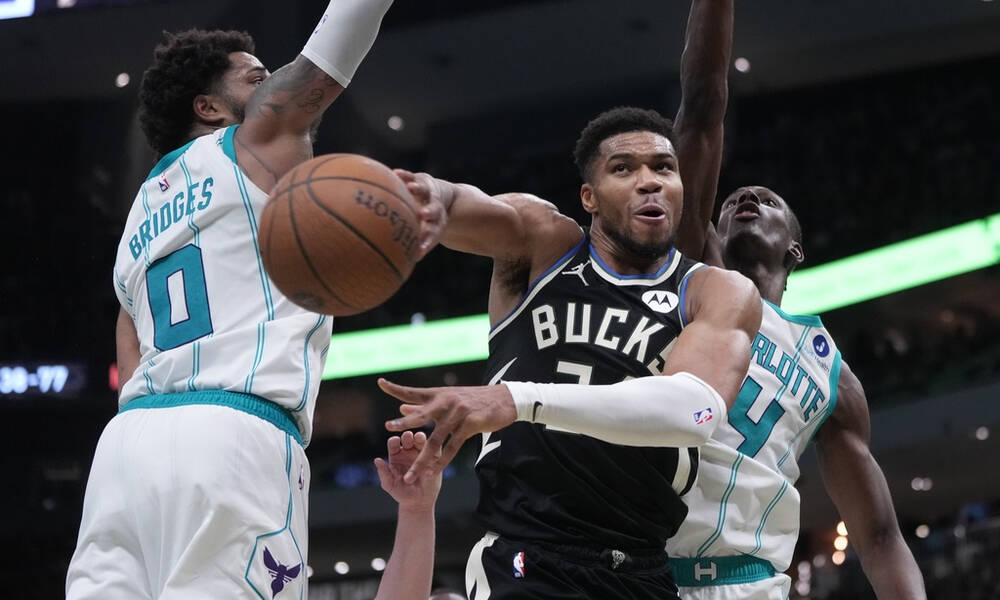 Γιάννης Αντετοκούνμπο: Ακόμα μοιράζει ασίστ ο «Greek Freak»! – 2-0 οι Μπακς στο NBA Cup