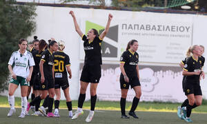 ΑΕΚ – Παναθηναϊκός 2-1: Η «Ένωση» πήρε με ανατροπή το αθηναϊκό ντέρμπι της Women’s Football League