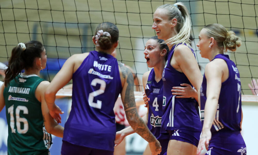 Volley League Γυναικών: Νίκησε αλλά έχασε βαθμό ο Παναθηναϊκός 