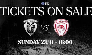 ΠΑΟΚ: Σε κυκλοφορία τα εισιτήρια για το ματς με τον Ολυμπιακό