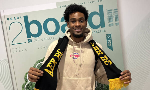 AEK: Στην Ελλάδα ο Μπράουν, ενσωματώνεται άμεσα στους «κιτρινόμαυρους»