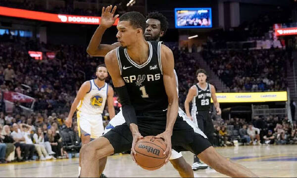  Σαν Αντόνιο Σπερς: «Ζημιά» με Ουεμπανιάμα