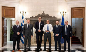 EuroLeague: Συνάντηση Μητσοτάκη - Μποντιρόγκα με φόντο το Final-4