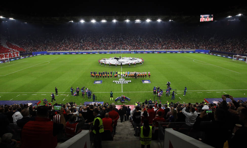 Ολυμπιακός – Ρεάλ Μαδρίτης: Sold out ο μεγάλος αγώνας του «Γ. Καραϊσκάκης» για το Champions League