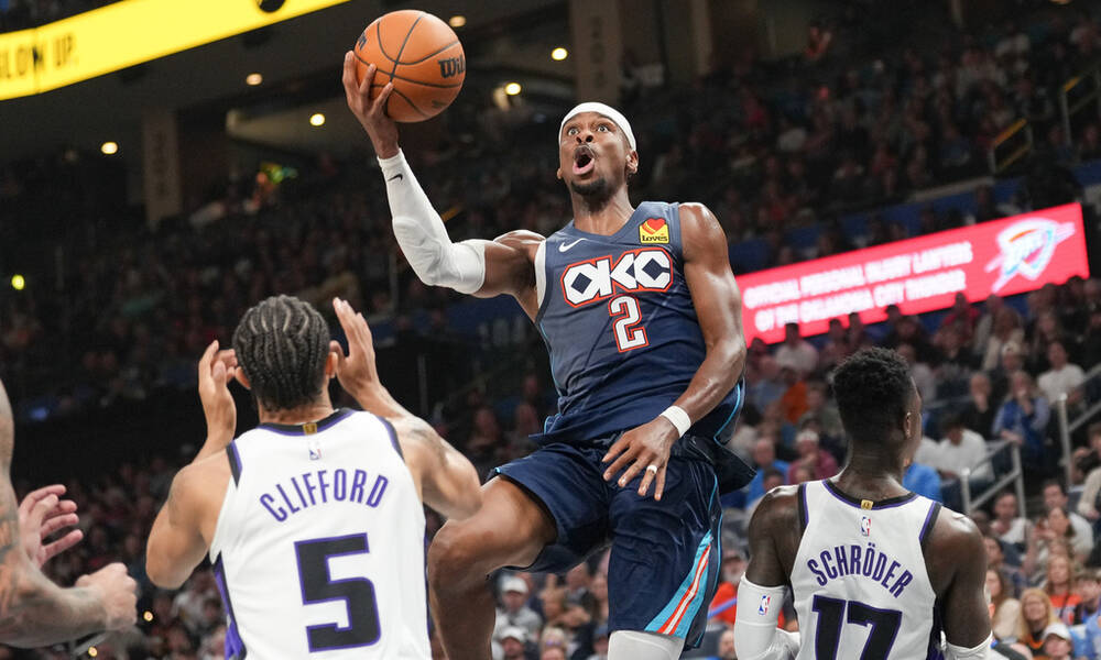 NBA: Χωρίς αντίπαλο οι Θάντερ, νίκες για Νάγκετς και Νικς - Τα αποτελέσματα και τα highlights 