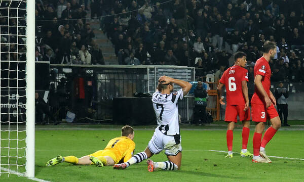 ΠΑΟΚ – Μπραν 1-1: Έχασε μεγάλη ευκαιρία για νίκη οκτάδας 