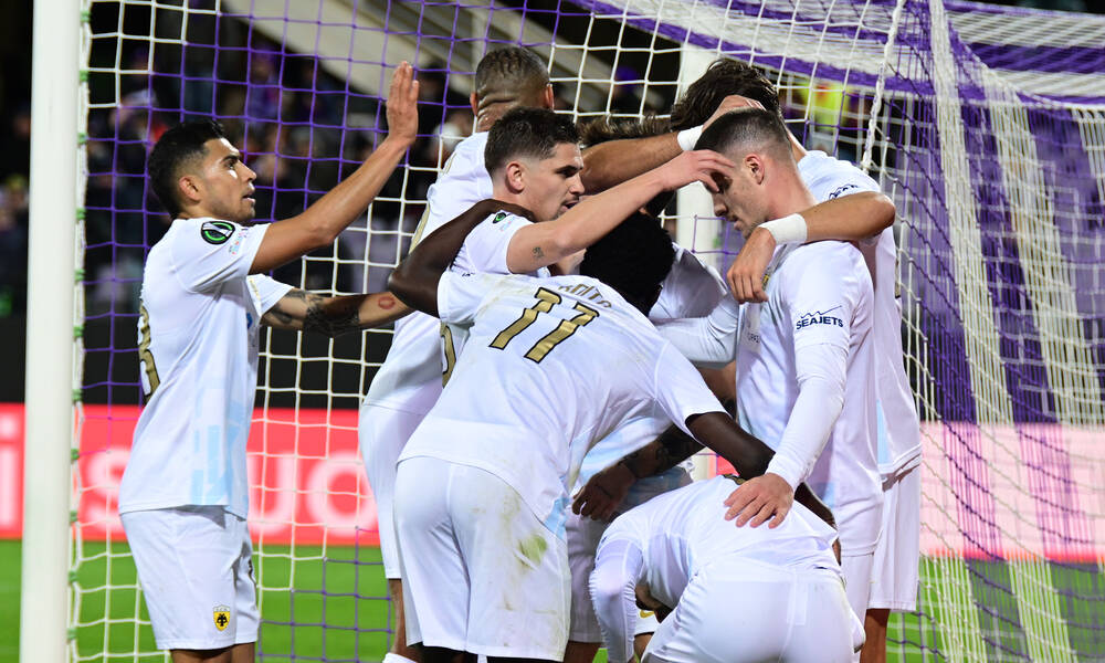 Φιορεντίνα – ΑΕΚ 0-1: Μάγκικο «διπλό» και… πέταξε για την οκτάδα του Conference League!