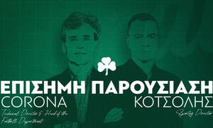 Live Streaming: Η παρουσίαση των Στέφανου Κοτσόλη και Μιγκέλ Άνχελ Κορόνα από τον Παναθηναϊκό