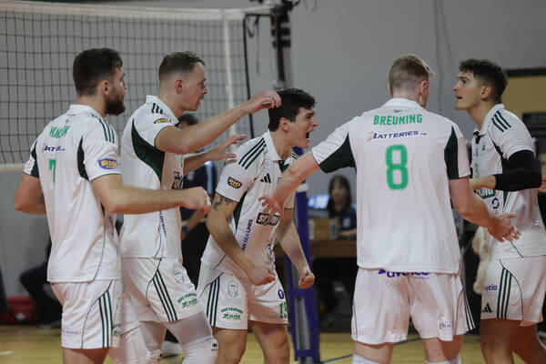 Volley League: Νικηφόρο πέρασμα του Παναθηναϊκού από την έδρα του ΟΦΗ