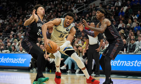 Γιάννης Αντετοκούνμπο για τους 21.000 πόντους: «Όντας ένα παιδί από τα Σεπόλια, το εκτιμώ πολύ»