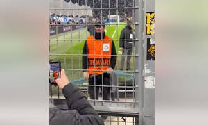 Μαρσέιγ – Νιούκαστλ: Σεκιουριτάς «γλεντάει» τους οπαδούς των φιλοξενούμενων – Δείτε βίντεο