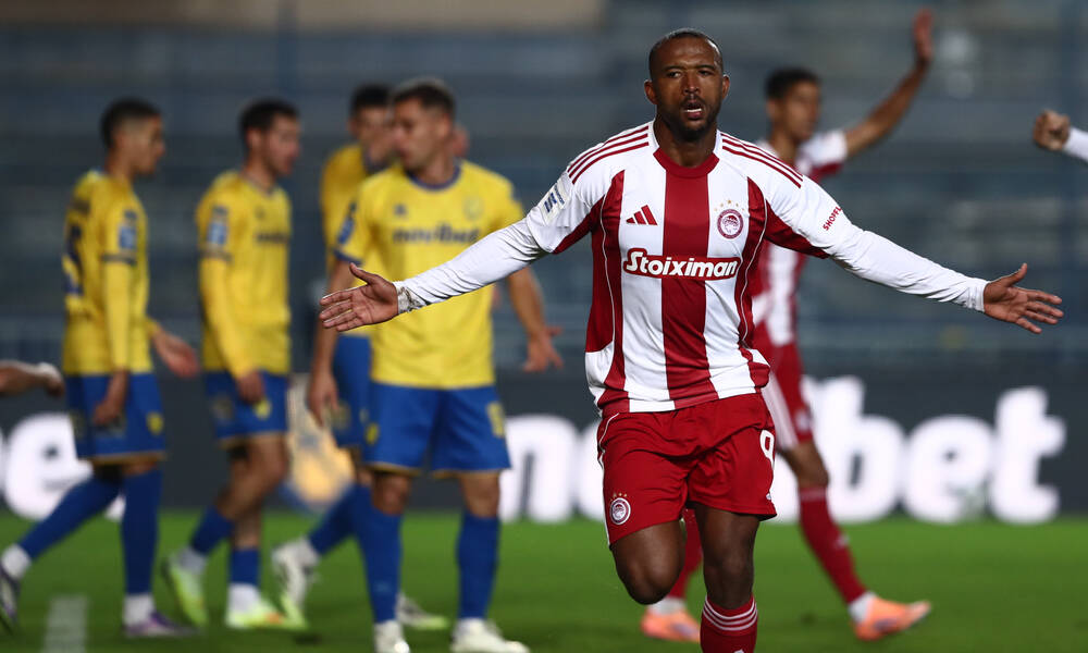 Παναιτωλικός - Ολυμπιακός 0-1: «Καθάρισε» και πάλι ο Ελ Κααμπί