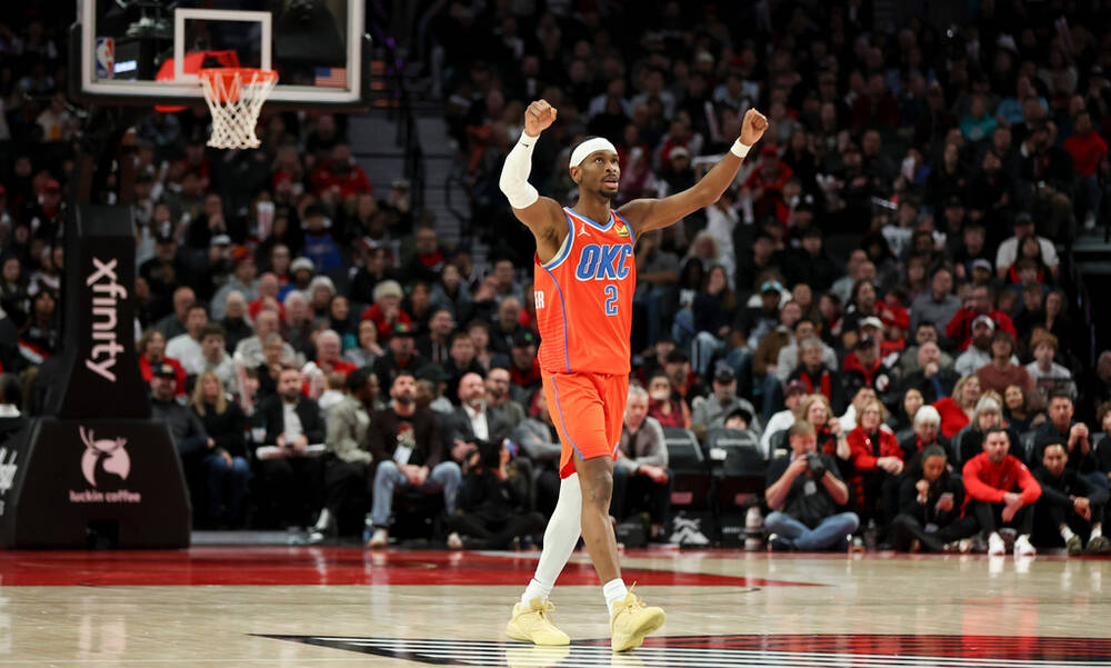 NBA: Χωρίς… φρένα οι Θάντερ! Ασταμάτητος ο Γκίλτζιους - Αλεξάντερ