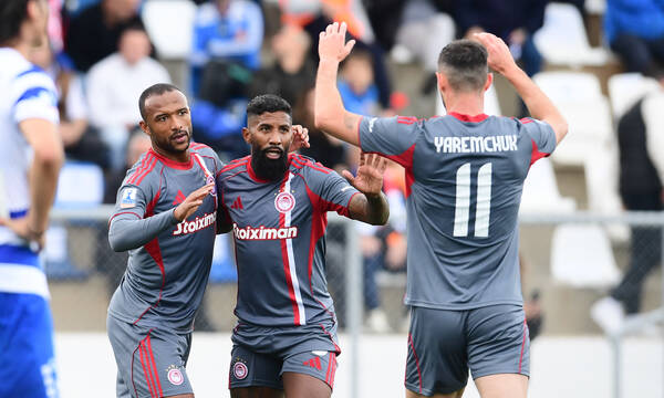 Ελλάς Σύρου - Ολυμπιακός 2-5: «Ερυθρόλευκη» βόλτα στην Ερμούπολη με πεντάρα