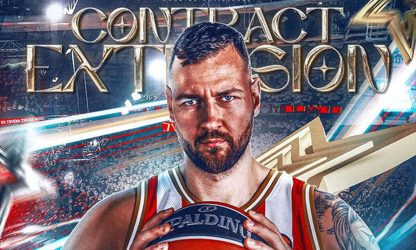 Euroleague: Παρέμεινε στον Ερυθρό Αστέρα ο Μοτιεγιούνας