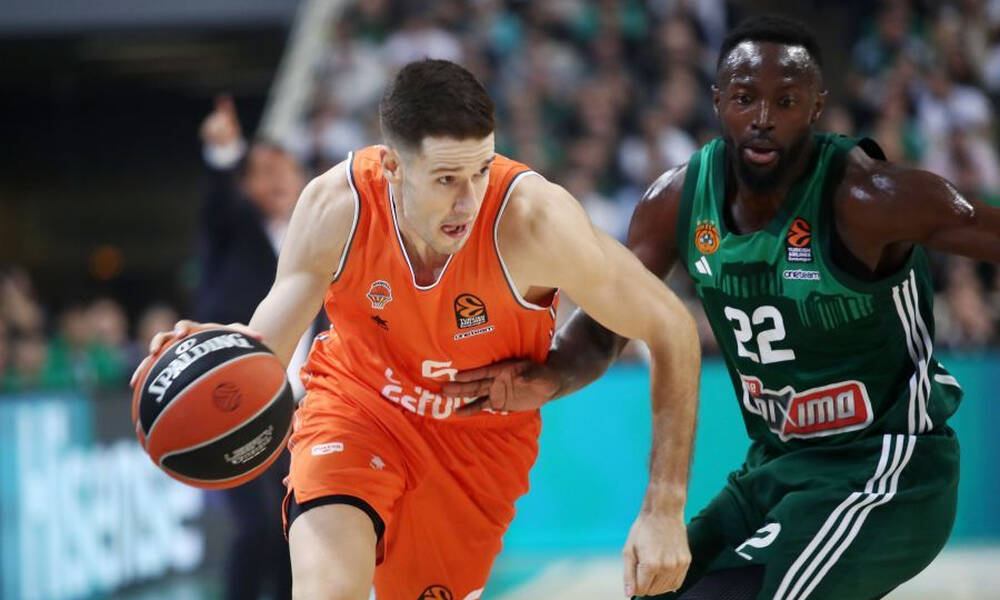 Παναθηναϊκός - Βαλένθια: Με μία απουσία κι έναν αμφίβολο στο Telekom Center Athens οι Ισπανοί