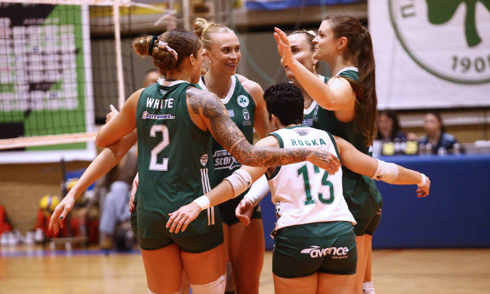 CEV Challenge Cup: Άνετη πρόκριση για τις γυναίκες του Παναθηναϊκού