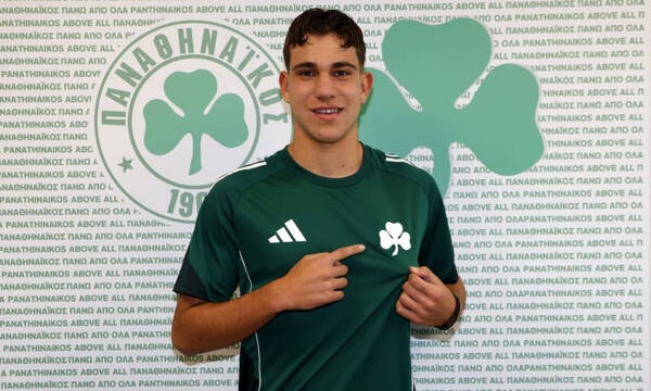Παναθηναϊκός: Επαγγελματικό συμβόλαιο για τον νεαρό Τάκη Μπινιάρη 