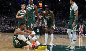 Γιάννης Αντετοκούνμπο: Θλάση στη γάμπα ο «Greek Freak» - Το διάστημα που θα μείνει εκτός παρκέ