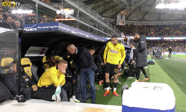 AEK: Ο Νίκολιτς παρηγόρησε τον τραυματία Οντουμπάτζο – Όσα δεν κατέγραψαν οι κάμερες (video)