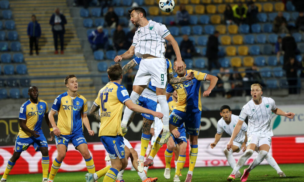 Asteras Aktor – Λεβαδειακός 1-1: «Μοιρασιά» στο ματς της Αρκαδίας 