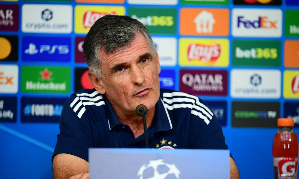 Champions League: LIVE η συνέντευξη Τύπου του Μεντιλίμπαρ πριν το Καϊράτ Αλμάτι - Ολυμπιακός