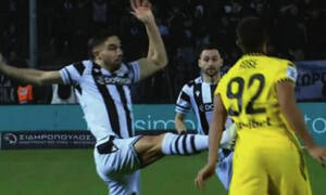 ΠΑΟΚ - Άρης: Τα σημάδια στο πόδι του Ρόουζ από το μαρκάρισμα του Ιβάνουσετς (pic)