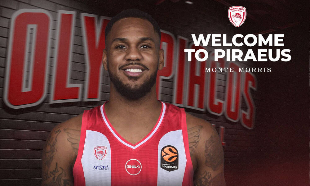 Ολυμπιακός: Ανακοίνωσε τη μεταγραφή του Μόντε Μόρις