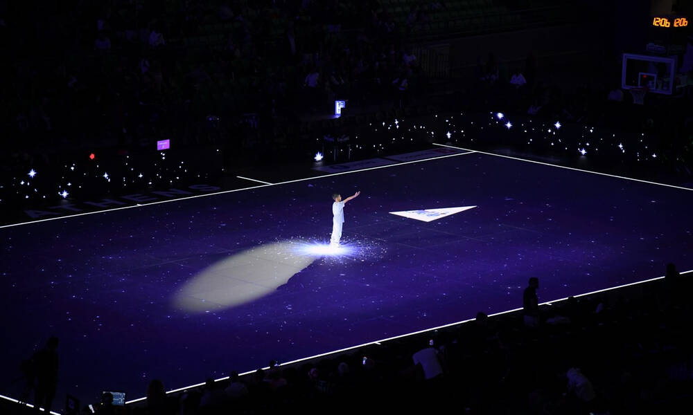 Μαγική χριστουγεννιάτικη δράση από τα Ευχοστολίδια στο ημίχρονο Παναθηναϊκός ΑKTOR – Πανιώνιος (vid)