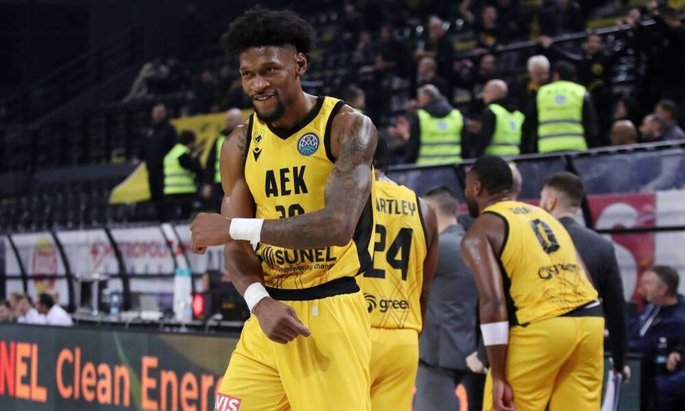 Κρις Σίλβα: Οδήγησε την ΑΕΚ στη νίκη... κουτσαίνοντας και μπήκε στην Team of the Week του BCL 