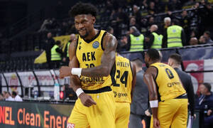 Κρις Σίλβα: Οδήγησε την ΑΕΚ στη νίκη... κουτσαίνοντας και μπήκε στην Team of the Week του BCL 