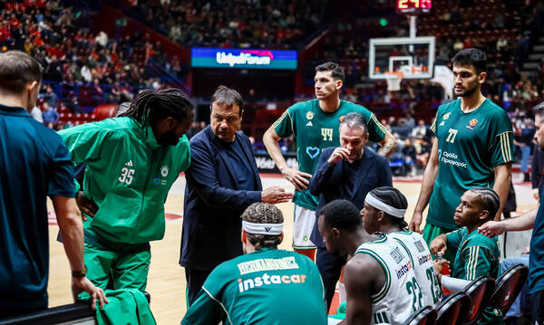 Αρμάνι Μιλάνο - Παναθηναϊκός AKTOR 96-89: Πράσινο... ναυάγιο στην Ιταλία 