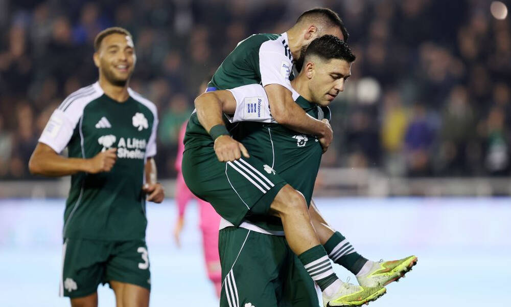 Παναθηναϊκός - Βόλος 2-1: Ντέσερς, «Μπάκα» και Λαφόν τον «κουβάλησαν» στη νίκη