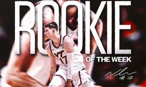 Νέα διάκριση για τον Αβδάλα: Αναδείχθηκε rookie της εβδομάδας