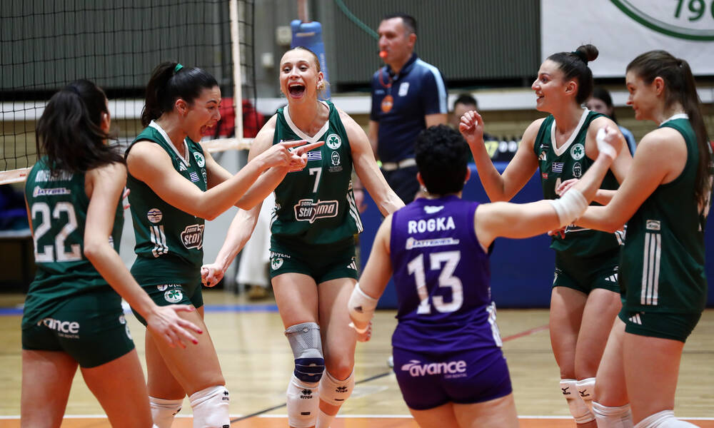 Volley League: Ασταμάτητος και αήττητος ο Παναθηναϊκός - Η βαθμολογία