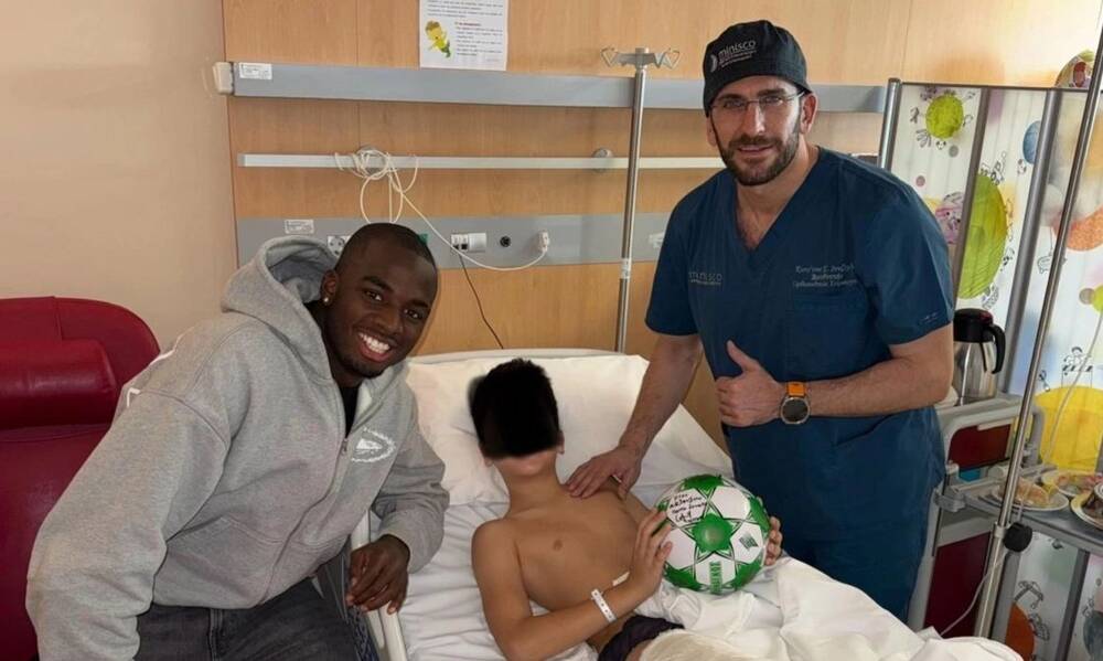 Η υπέροχη κίνηση του Ανδρέα Τεττέη σε χειρουργημένο παιδί που χτύπησε σε αγώνα ποδοσφαίρου