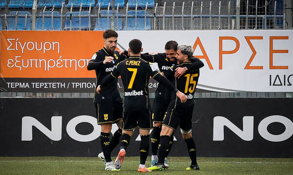 Αστέρας AKTOR - Άρης 0-1: «Διπλό» μετά από 3 μήνες με αυτογκόλ!