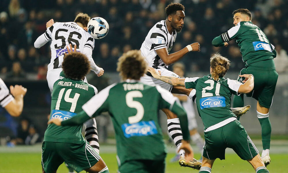 ΠΑΟΚ – Παναθηναϊκός 2-0: Καλύτερος σε όλα νίκησε άνετα τους προβληματικούς «πράσινους» 