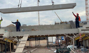 Δούκας: «Σήμερα μπήκε η πρώτη κερκίδα» - Ιστορική ημέρα για το γήπεδο του Παναθηναϊκού