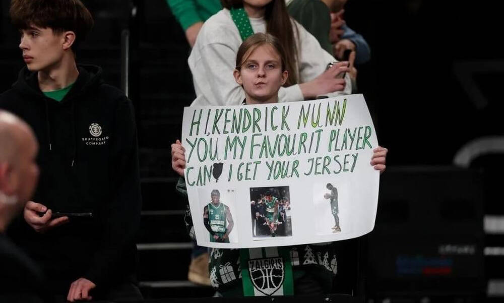 Παναθηναϊκός AKTOR: Εξαιρετική κίνηση - Αναζητά τη μικρή φίλη της Ζαλγκίρις που ζήτησε τη φανέλα Ναν