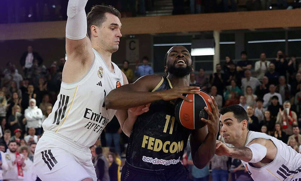 Euroleague: Η Μονακό πήρε το ντέρμπι με τη Ρεάλ Μαδρίτης 