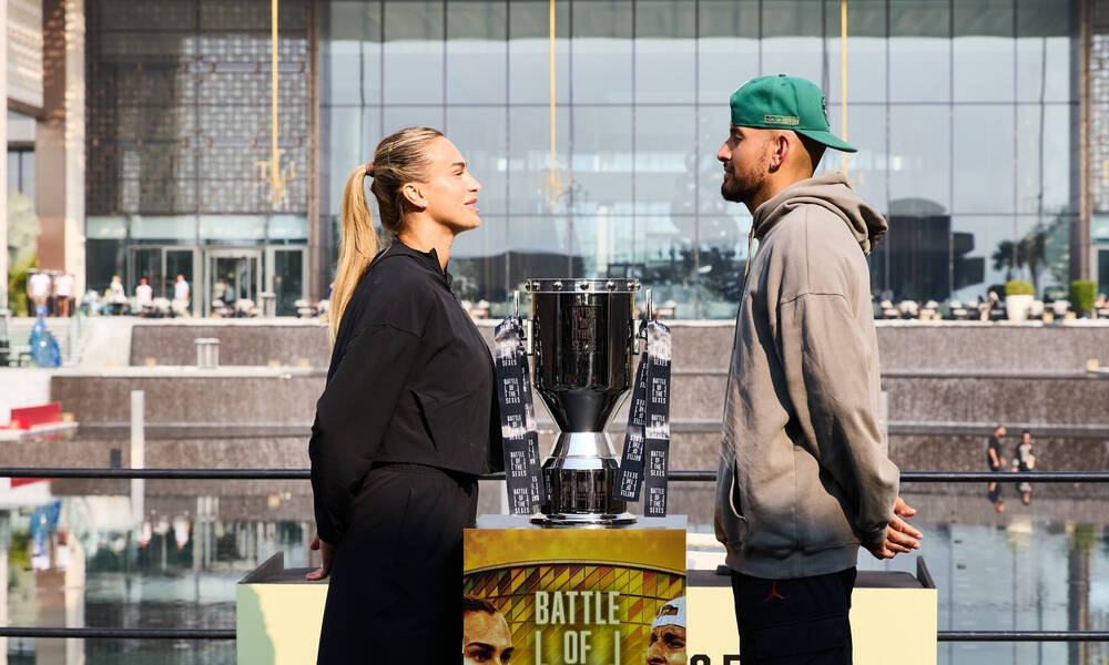 «Η μάχη των φύλων»: Σαμπαλένκα και Κύργιος παλεύουν στο Ντουμπάι σ’ ένα ματς με έντονες αντιδράσεις